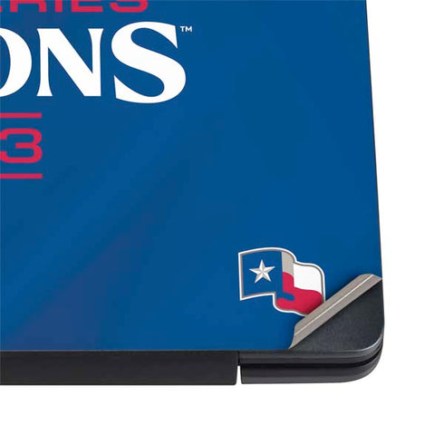 2023 World Series Champions Texas Rangers Dell Vostro Skin